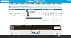 Desktop Screenshot of en.hispanosnba.com